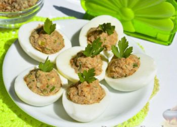 Cevizli Haşlanmış Yumurta -Akutağçapa