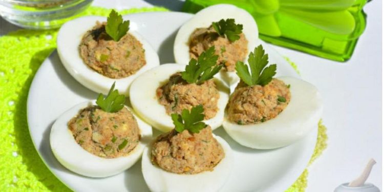 Cevizli Haşlanmış Yumurta -Akutağçapa