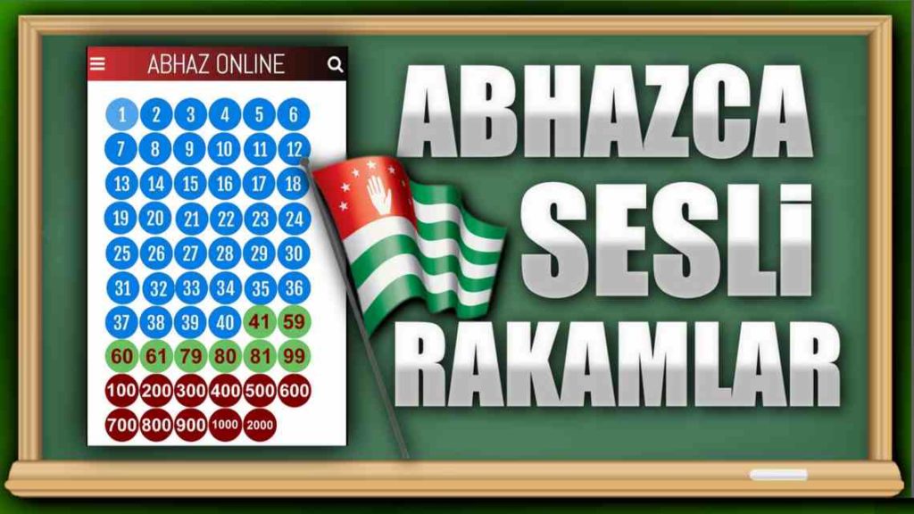 Abhazca nasıl sayılır ?