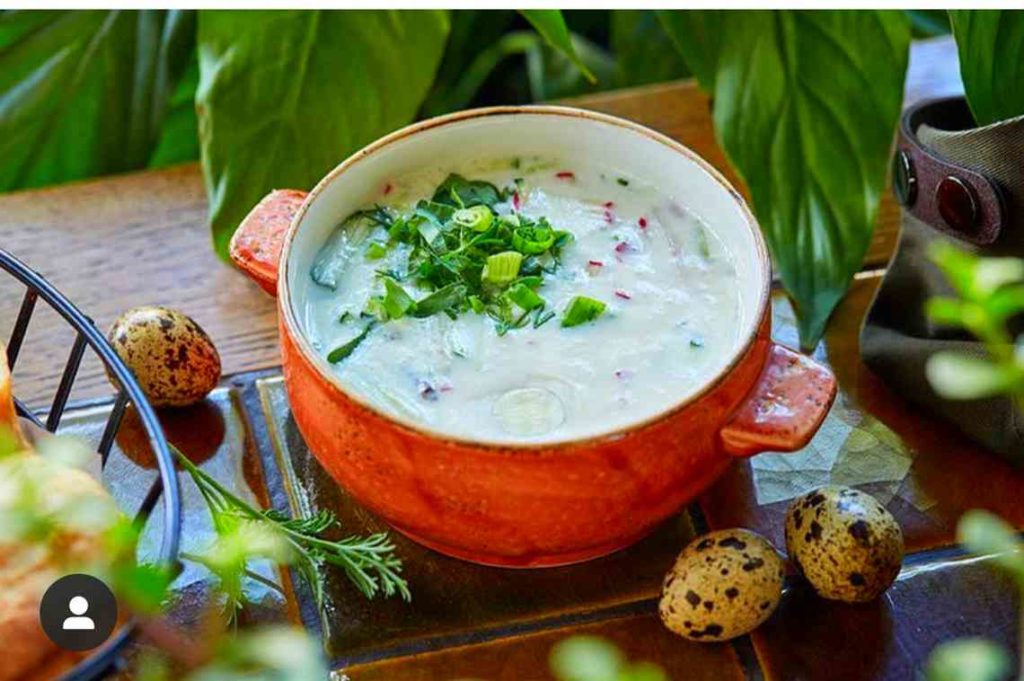 Dana Etli Yumurtalı Cacık