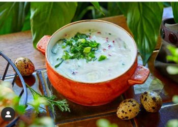 Dana Etli Yumurtalı Cacık