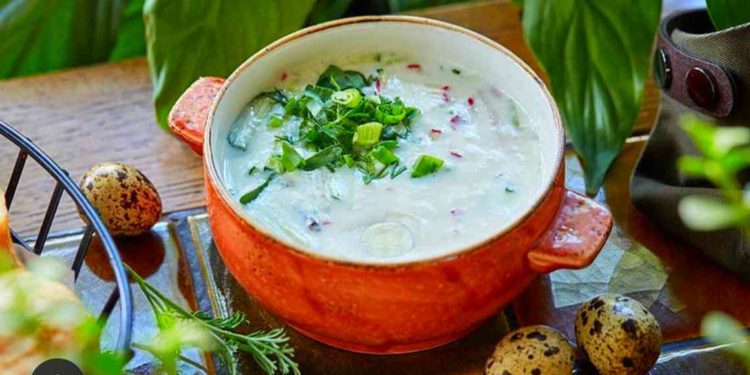 Dana Etli Yumurtalı Cacık