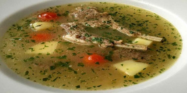 Abhazya Pirinçli Koyun Eti Çorbası