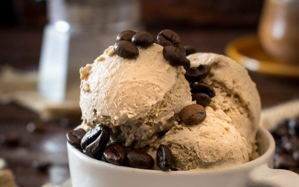 Кофейное мороженое
