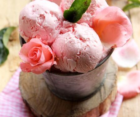 Мороженое из роз