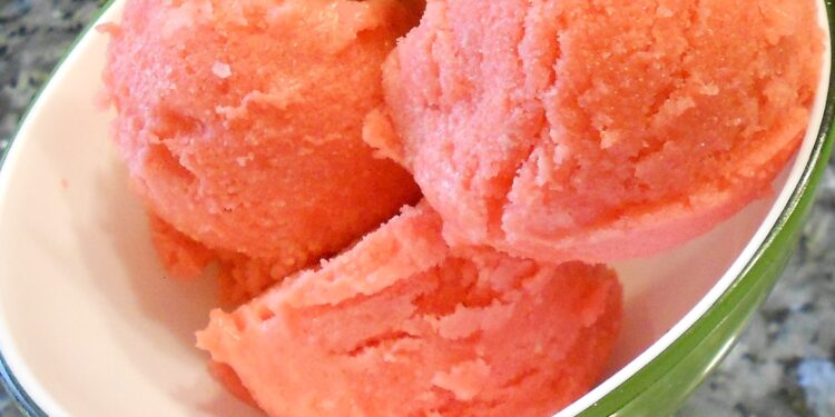 Мороженое из арбуза