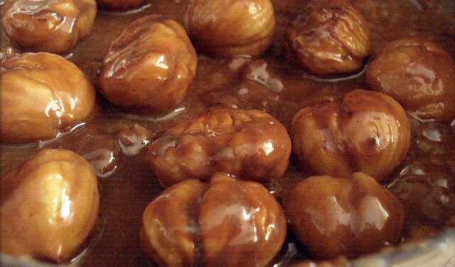 Ахьачаҧа – каштаны с орехом