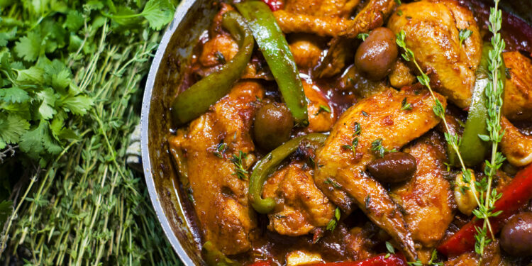 Курица по-охотничьи