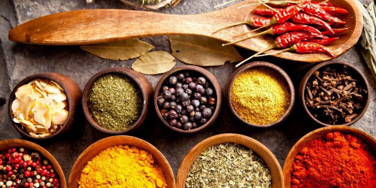 Аххыла-смесь сухих пряных трав.