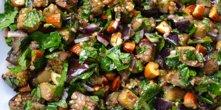 Салат из баклажанов