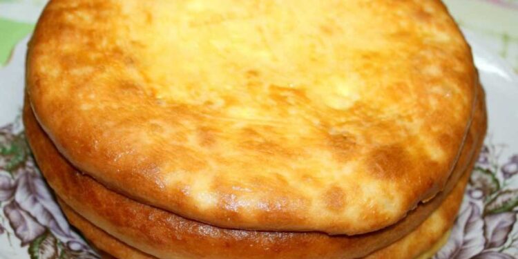 Ачашә – (хачапур )на молоке и дрожжах