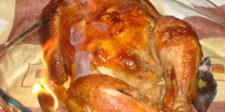 Курица а-ля Нерон