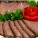 Говядина нашпингованная чесноком
