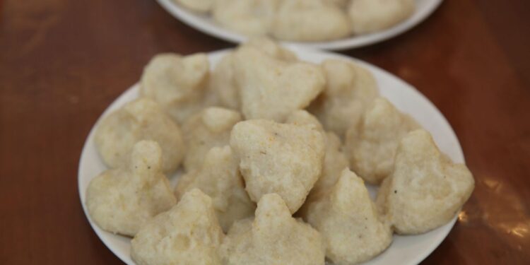 Аҳампал- галушки по абхазски