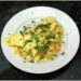 Акәырчача-яичница с сыром и орехом