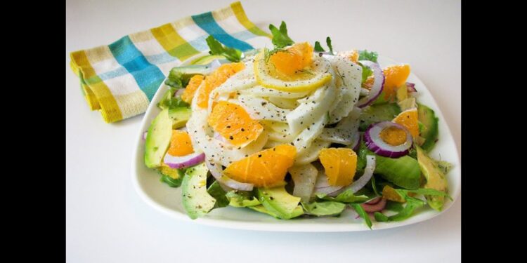 Салат из фенхеля и апельсинов