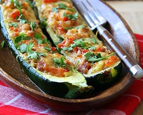Фаршированные цукини