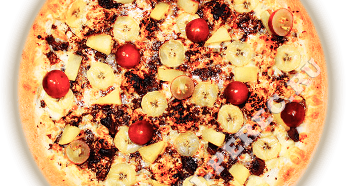Фруктовая пицца