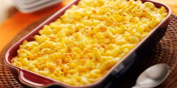 Макароны запеченные с яйцами
