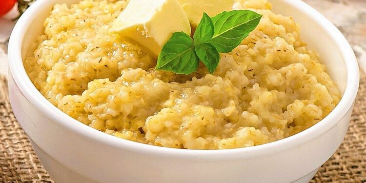 Ахәыӡқашь -пшенная каша на молоке