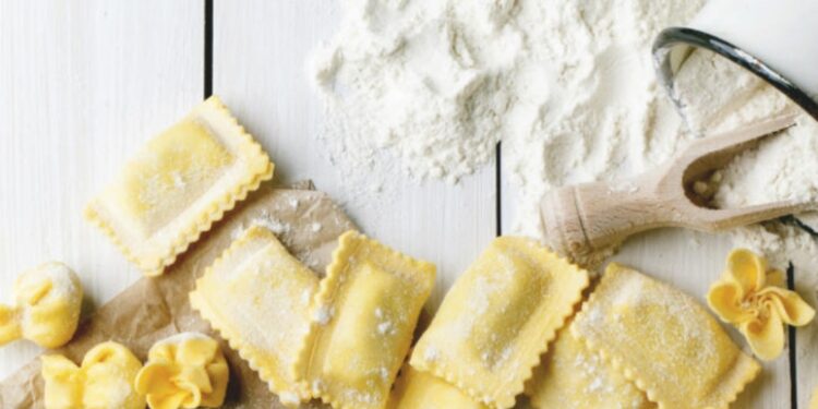 Равиоли с лимоном