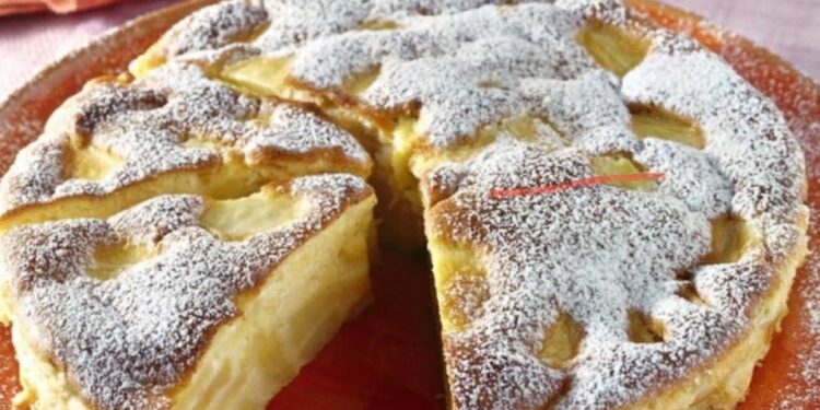 Итальянский пирог с яблоками