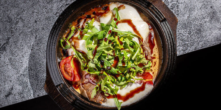 Телятина с моцареллой