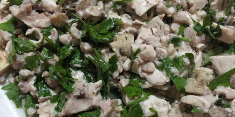 Салат из мозгов -beyin salatası