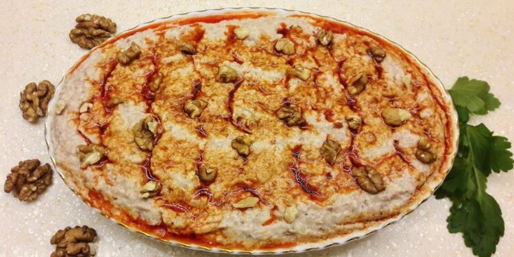 Курица по черкесски- çerkez tavuğu