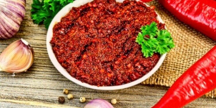 Kış için Abhaz acıka tarifi