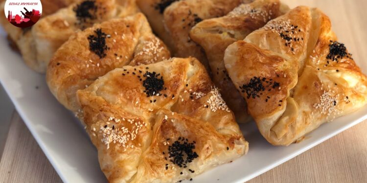 Пирожки в виде конверта-bohça böreği-