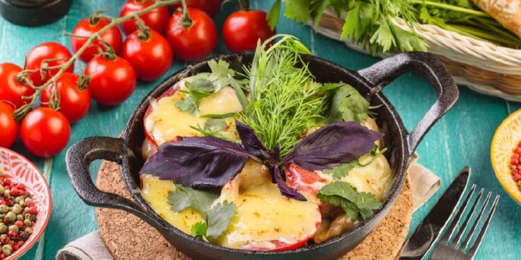 Ауасажьи ашәеилаҵеи-баранина с сыром сулугуни