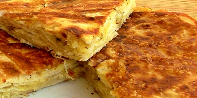 Картофельный пирог- patates böreği
