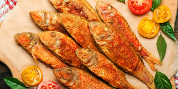 Султанка жареная – barbunya tava