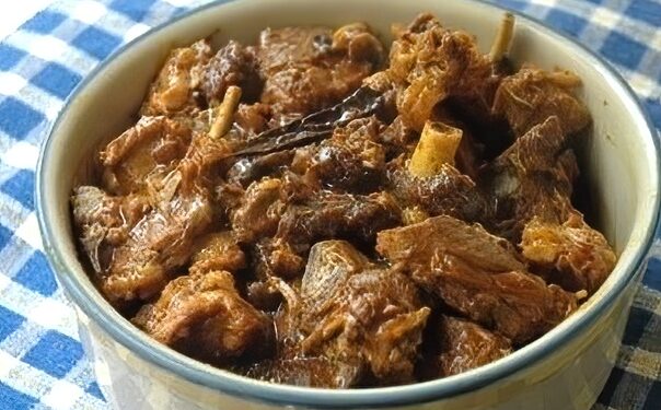 Ауасажьы- Амикроцәгәырҧатә aҳақә аҟны иӡны-Баранина в микроволновке «По-