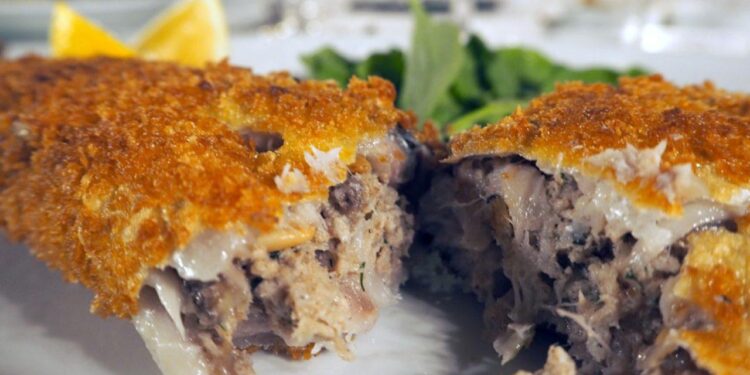 Ленивые голубцы из скумбрии-uskumru dolması