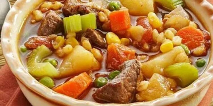 Аџьықәреи иалхны арца- Суп с кукурузой