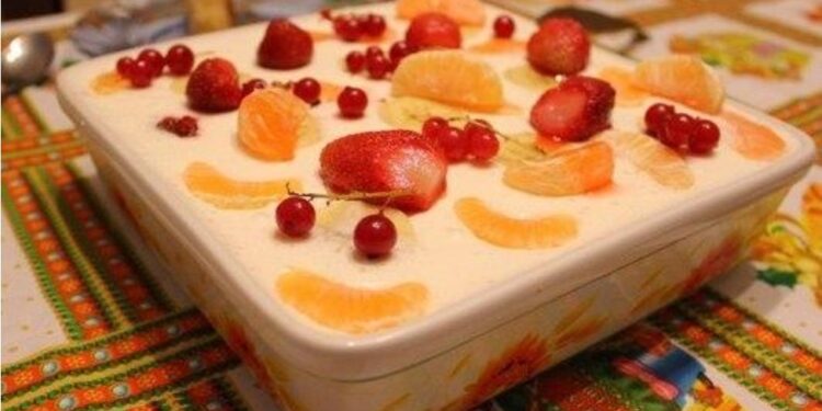 Ахаҷа иалхны ахаа-Легкий творожный десерт