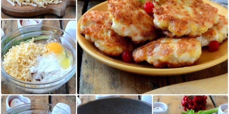 Очень вкусные шницели с сыром