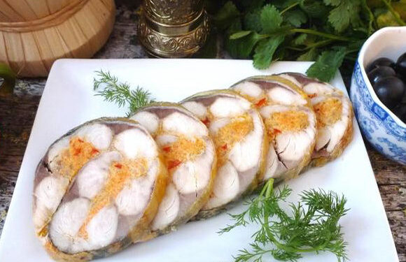 Вкусная скумбрия в желе