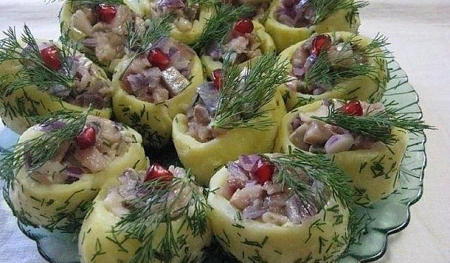 Блюда из селедки