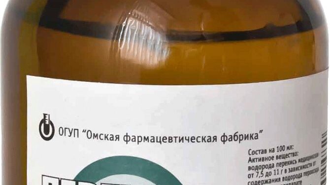 Использование перекиси водорода