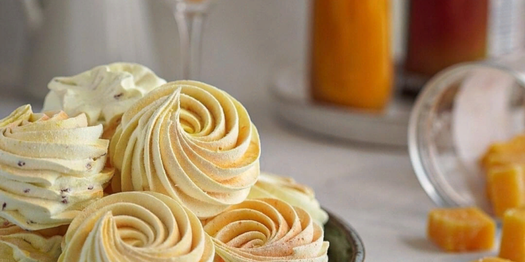 Зефир с хурмой и грецким орехом🌰