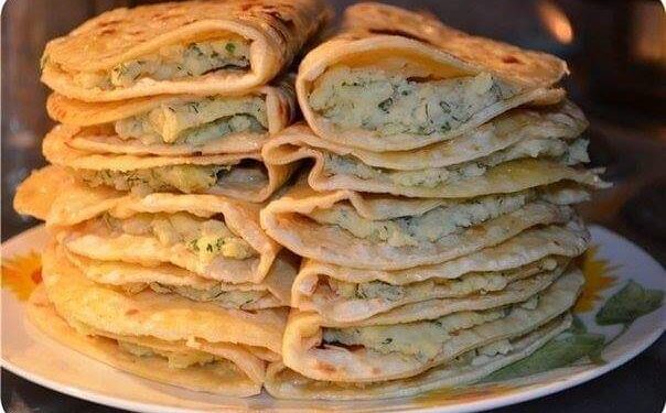 Лепешки с начинкой