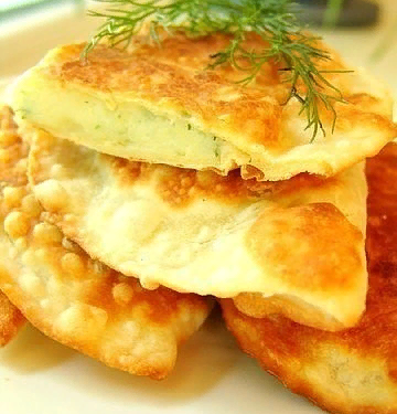 Чебуреки на кефире с картошечкой👍