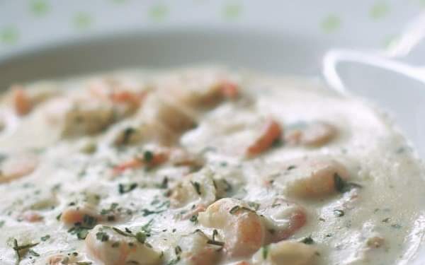 Креветки в сливочно-чесночном соусе 🍤