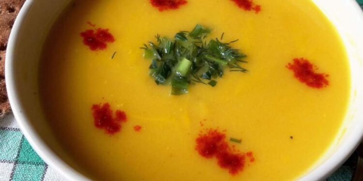 Суп-пюре из кабачков |