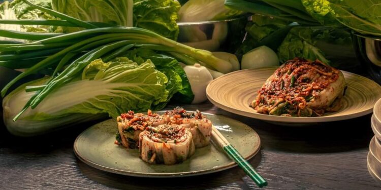 Традиционная корейская капуста кимчи