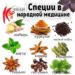 Специи в народной медицине
