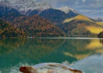 Abhaz kayık böreği.